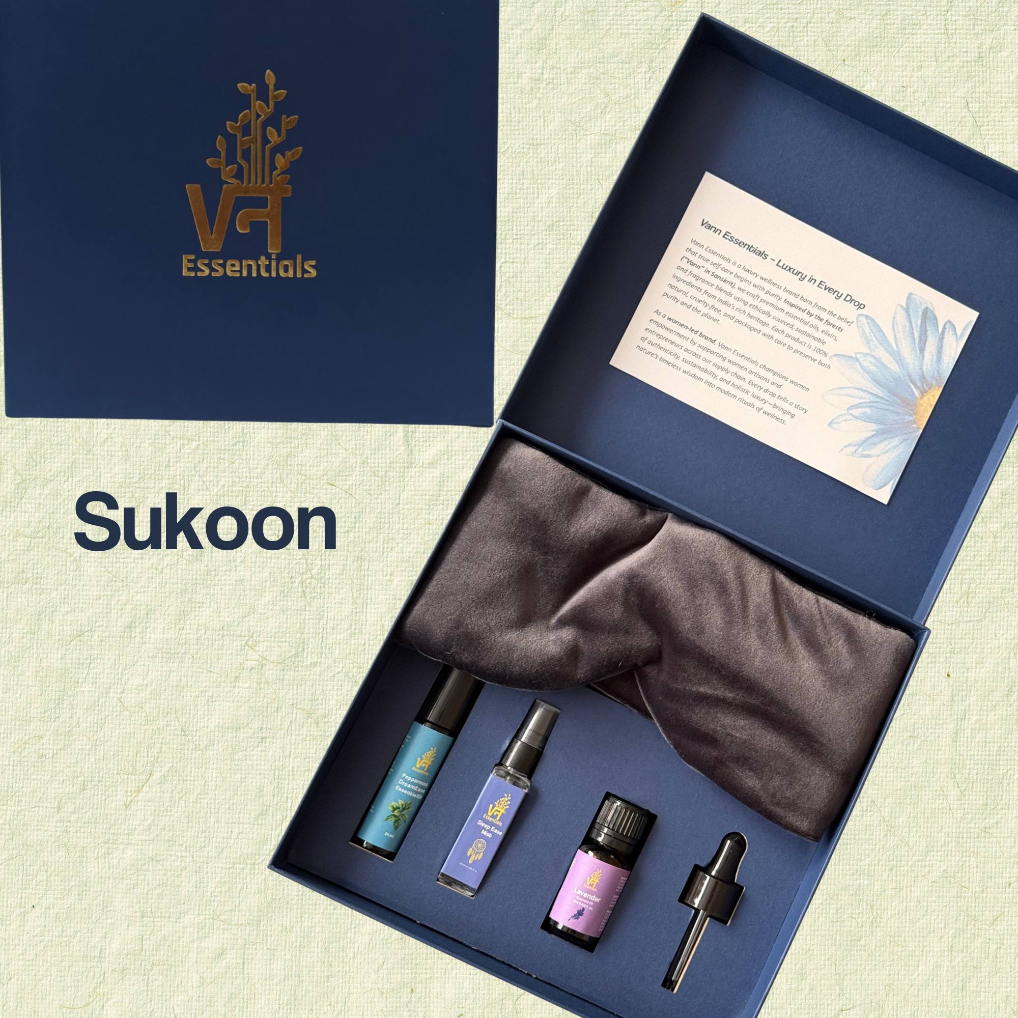 Sukoon- The Sleep Care Box by Vann Essentials