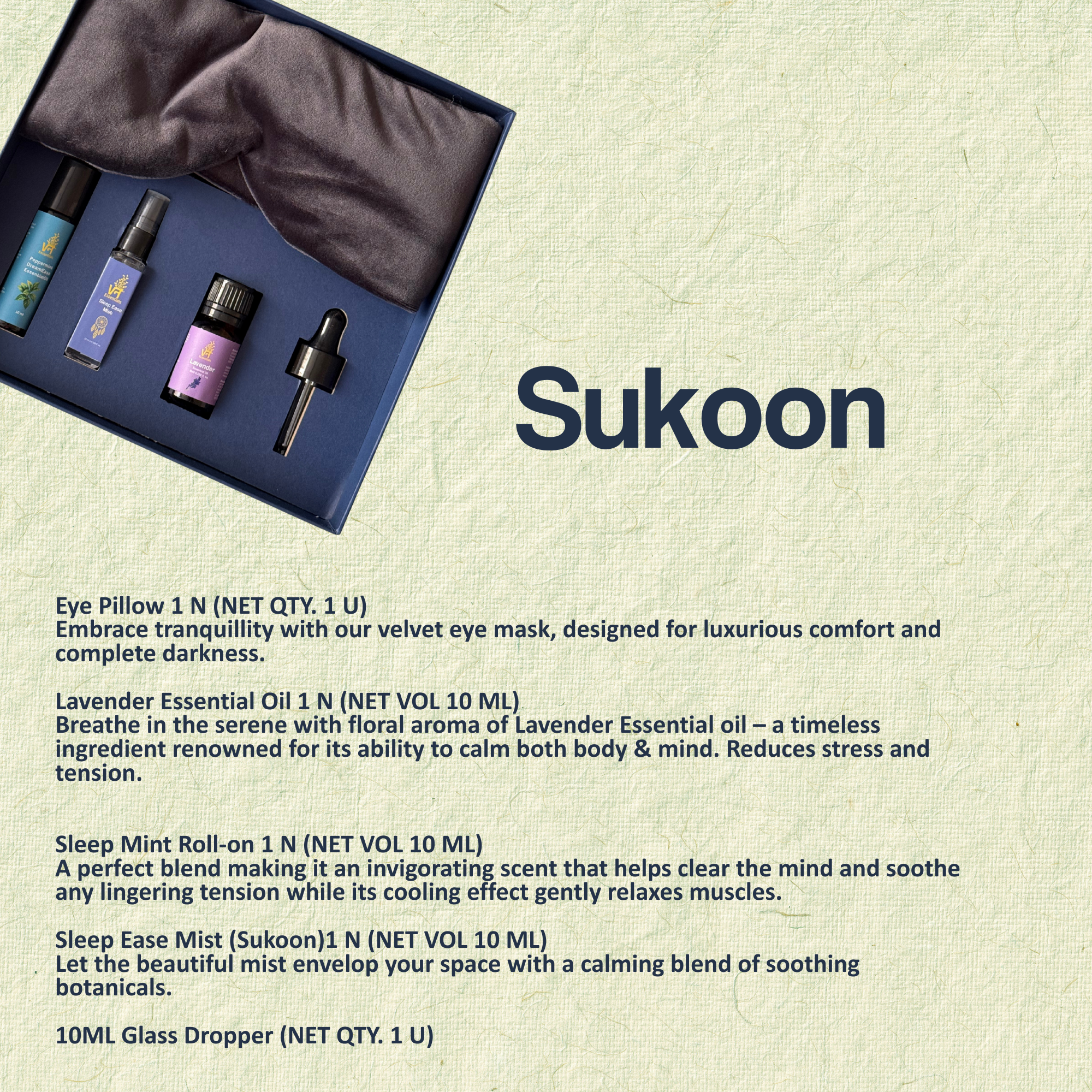 Sukoon- The Sleep Care Box by Vann Essentials