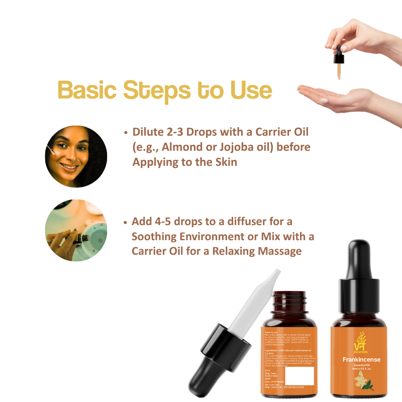 Frankincense Essential Oil for Fragrance, Age Spots & Scars
