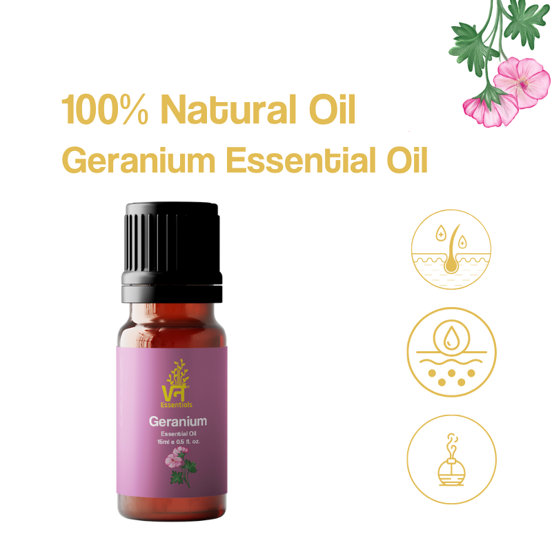 Geranium Essential Oil – Floral Balance for Skin & Soul