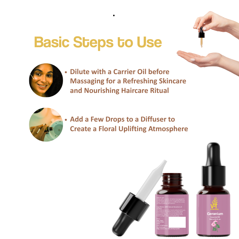 Geranium Essential Oil – Floral Balance for Skin & Soul