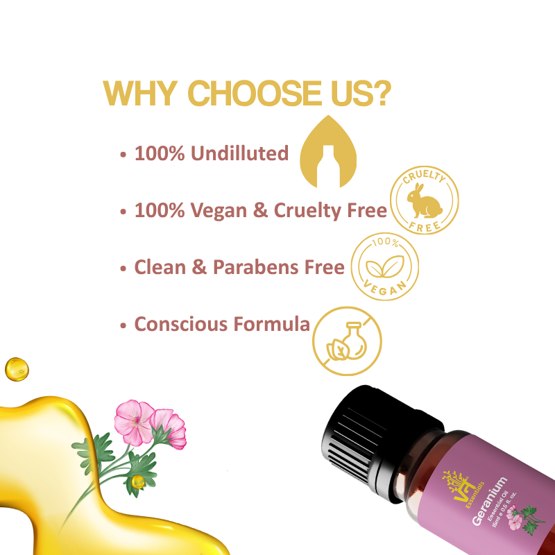 Geranium Essential Oil – Floral Balance for Skin & Soul