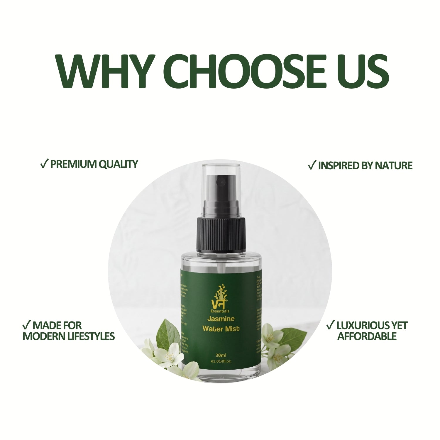 Jasmine Water Scalp and Face Mist