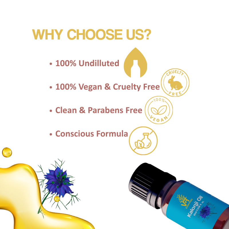 Virgin Kalonji Seed Hair & Skin Oil