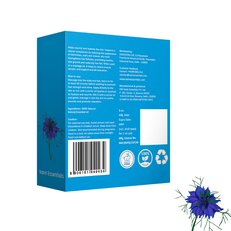 Virgin Kalonji Seed Hair & Skin Oil