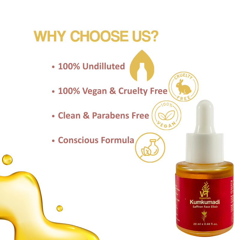 Kumkumadi Saffron Face Elixir