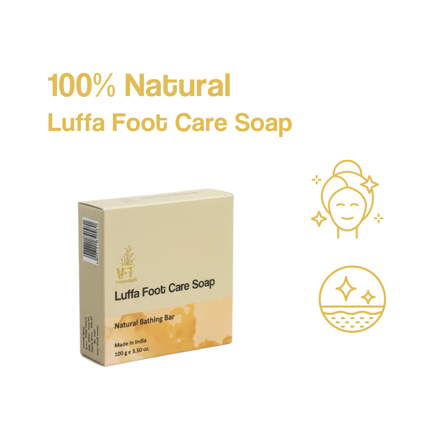Luffa Foot Care Soap