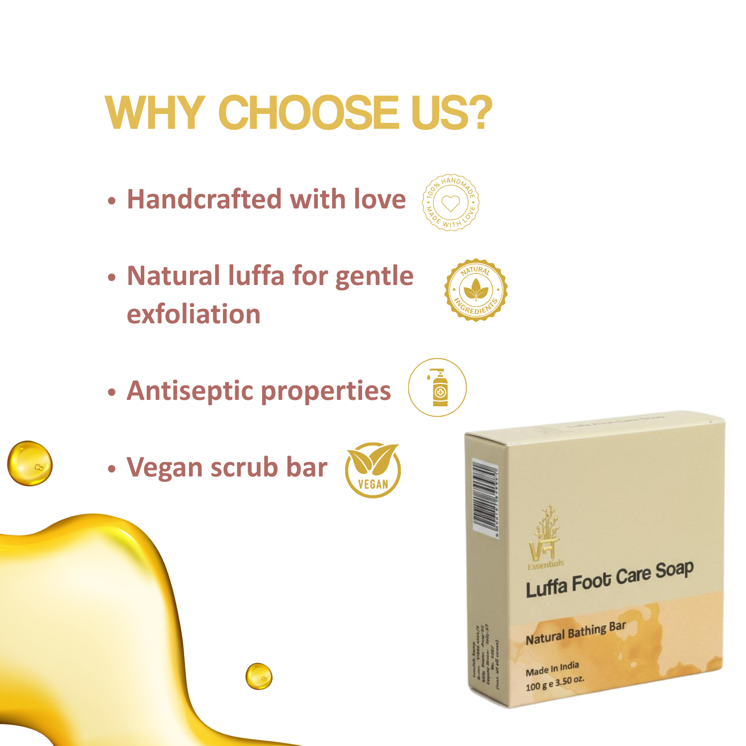 Luffa Foot Care Soap