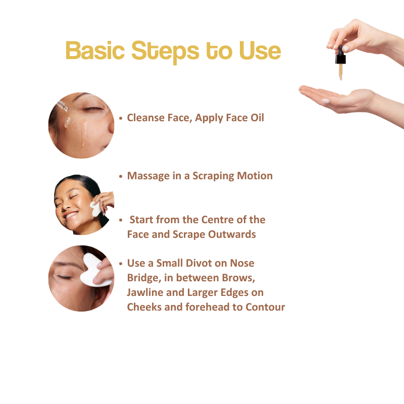 Gua-Sha Massaging Tool for Face