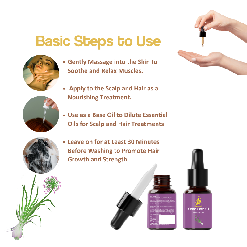 Virgin Onion Seed Oil