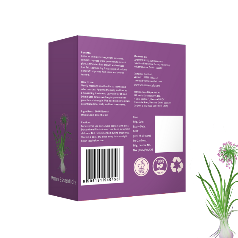 Virgin Onion Seed Oil