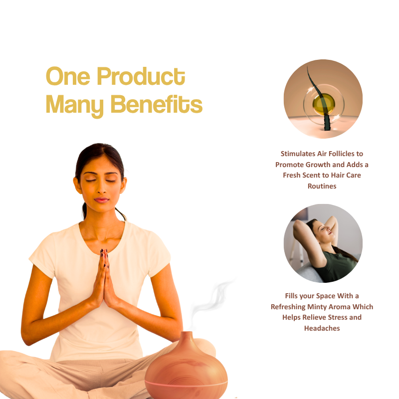 Peppermint Essential Oil for Faster Hair Growth