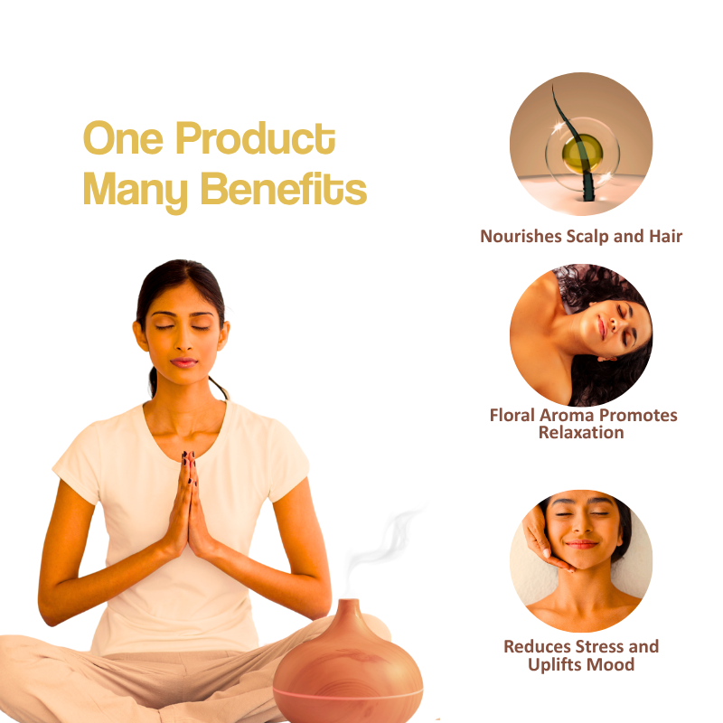 Rose Essential Oil for Diffuser, Improves Even Skin Tone