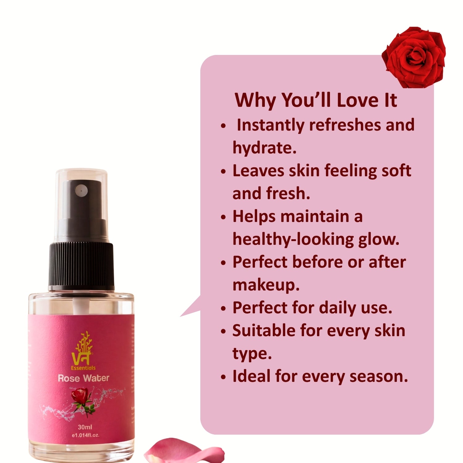Natural Rose Water