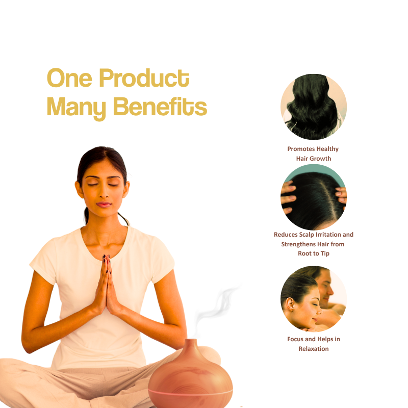 Rosemary Essential Oil for Hair Growth | Controls Hair Fall