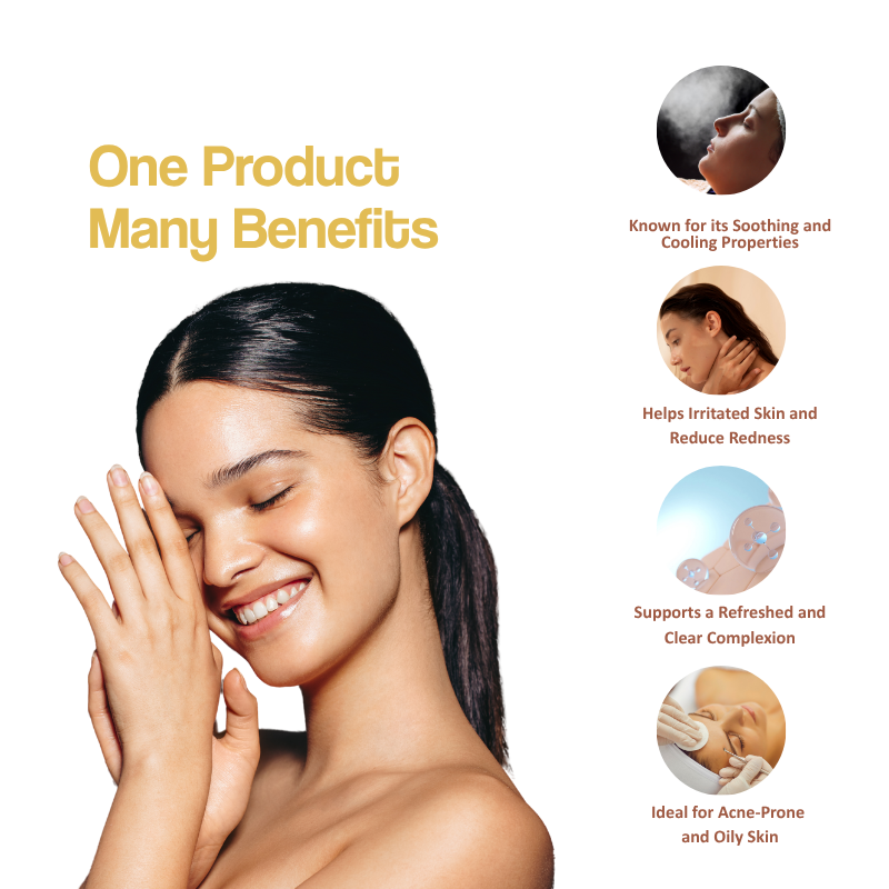 Spearmint Essential Oil for Aromatherapy, Hair, Skin & Body