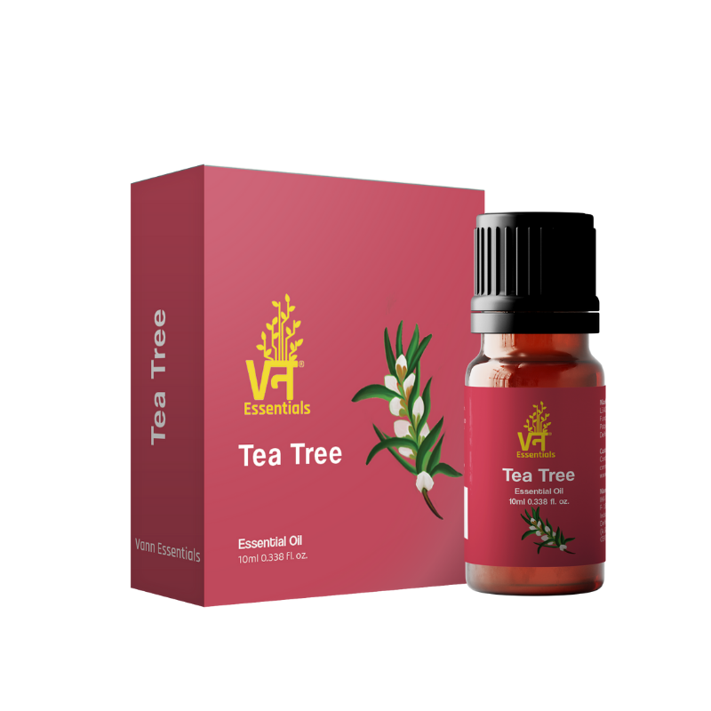 Tea Tree Essential Oil for Clear Scalp & Dandruff | Skin & Acne