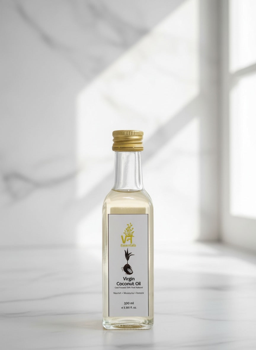 Virgin Coconut Oil for Hair Growth & Moisturize Skin