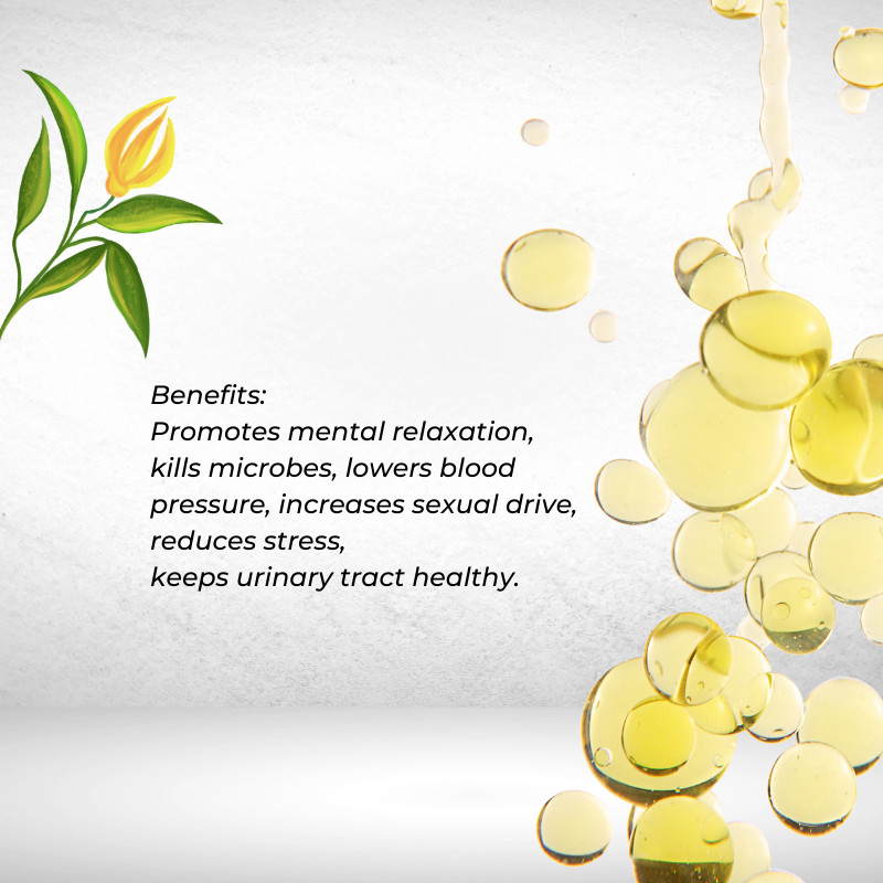 Ylang Ylang Essential Oil for Shiny Skin & Thick Hair